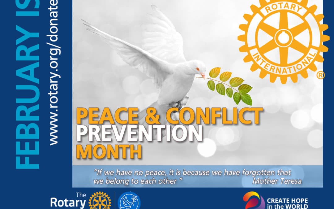 Peacebuilding and Conflict Prevention Month