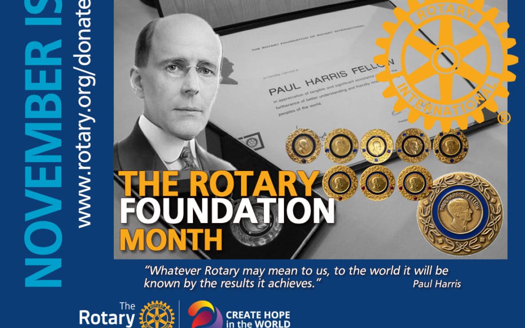 Rotary Foundation Month